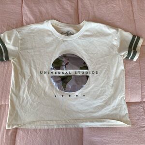 Universal Studios Cropped Tee- Size XS